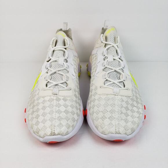 Nike React Element 55 Mens Size 13 White Crimson Volt Athletic Sneaker Shoes main image 4